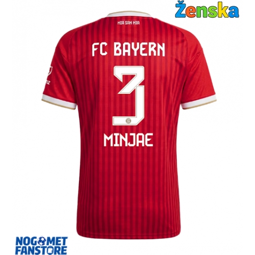 Bayern Munich Kim Min-jae #3 Domaci Dres za Ženska 2026-27 Kratak Rukav